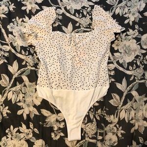 Missguided Polka-dot bodysuit